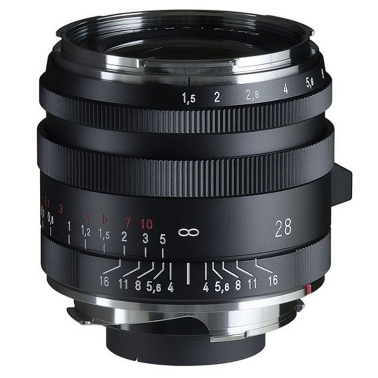 Voigtlander Nokton 1,5/28 mm Type I VM asphérique, noir mat